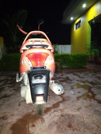 Peach TVS Scooty Pep Plus