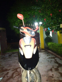 Peach TVS Scooty Pep Plus