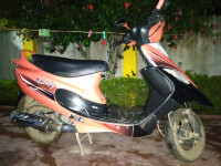 Peach TVS Scooty Pep Plus