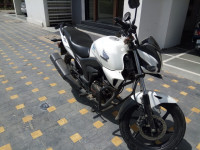 White Honda CB Trigger