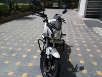 White Honda CB Trigger