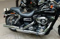 Black And Crome Harley Davidson Dyna FXDC Super Glide Custom