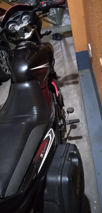 Black And Red Yamaha SS125