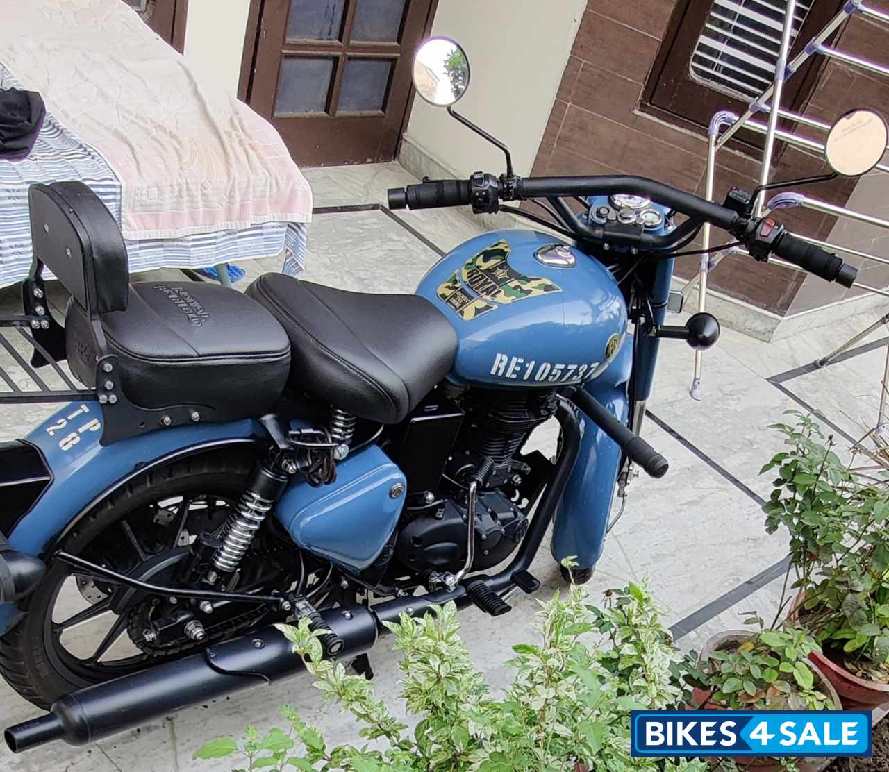 Royal Enfield Classic Signals Airborne Blue