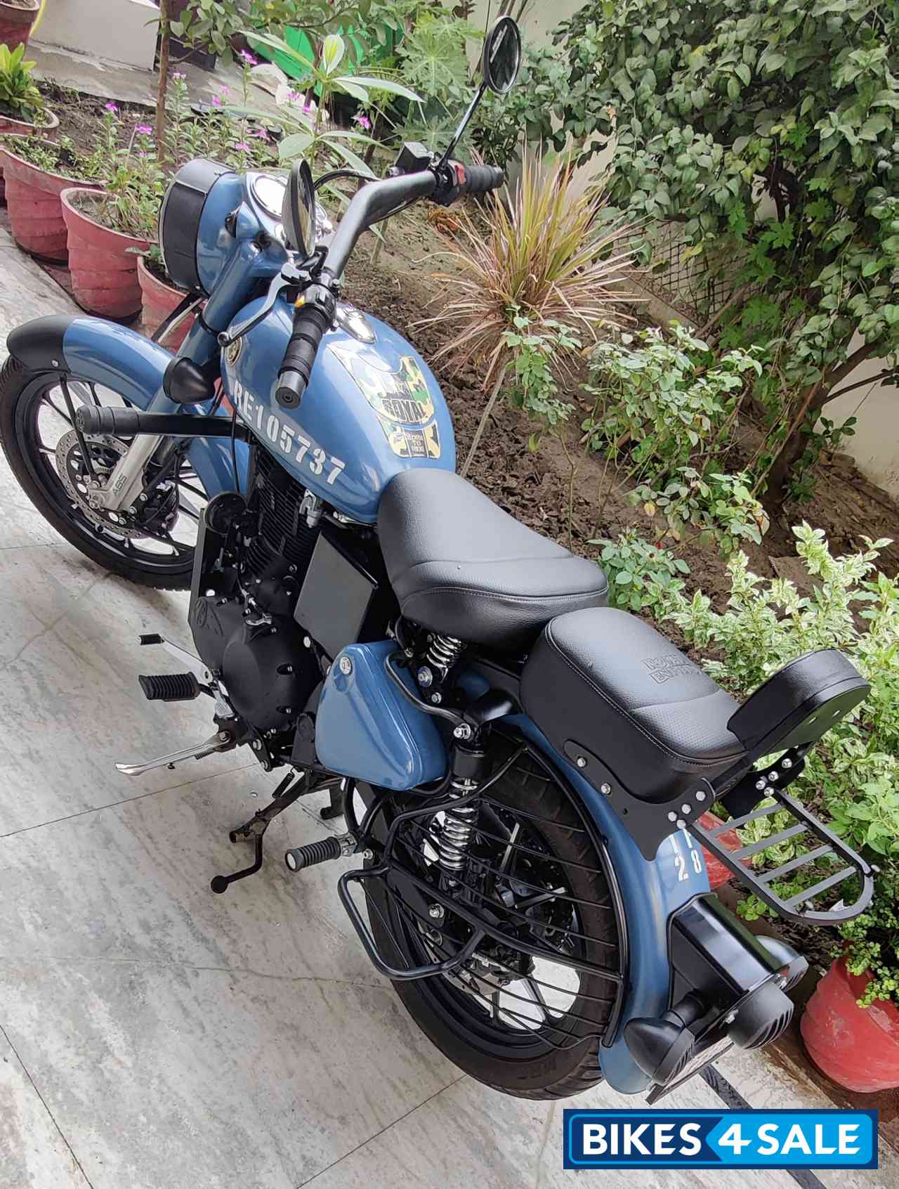 Royal Enfield Classic Signals Airborne Blue