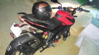 Red Bajaj Pulsar NS 160