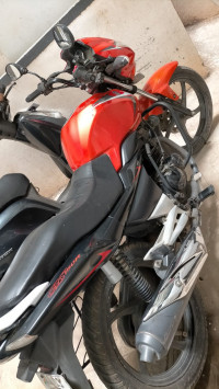 Orange Suzuki GS 150R