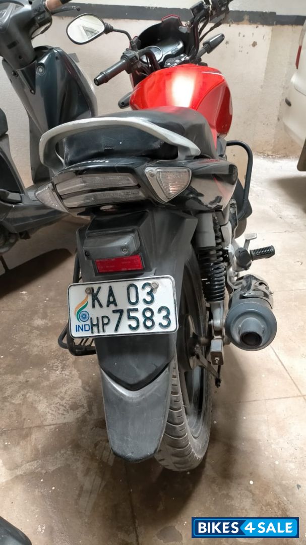 Orange Suzuki GS 150R