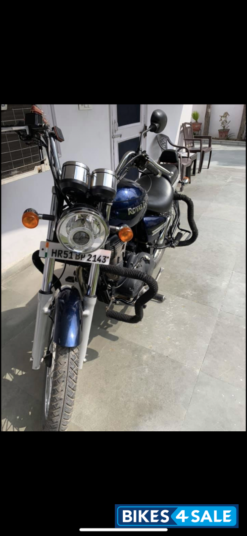 Marine Royal Enfield Thunderbird 500