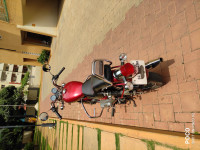 Red Royal Enfield Thunderbird