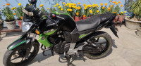 Black-green Yamaha FZ-S