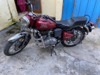 Cherry Red Royal Enfield Bullet Electra