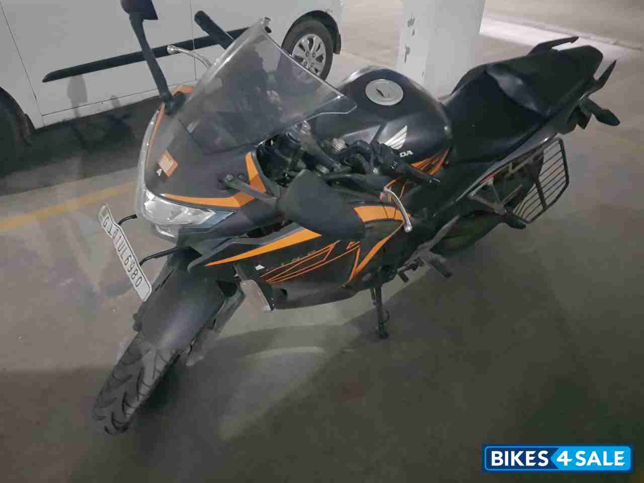 Black, Orange Honda CBR 250R ABS