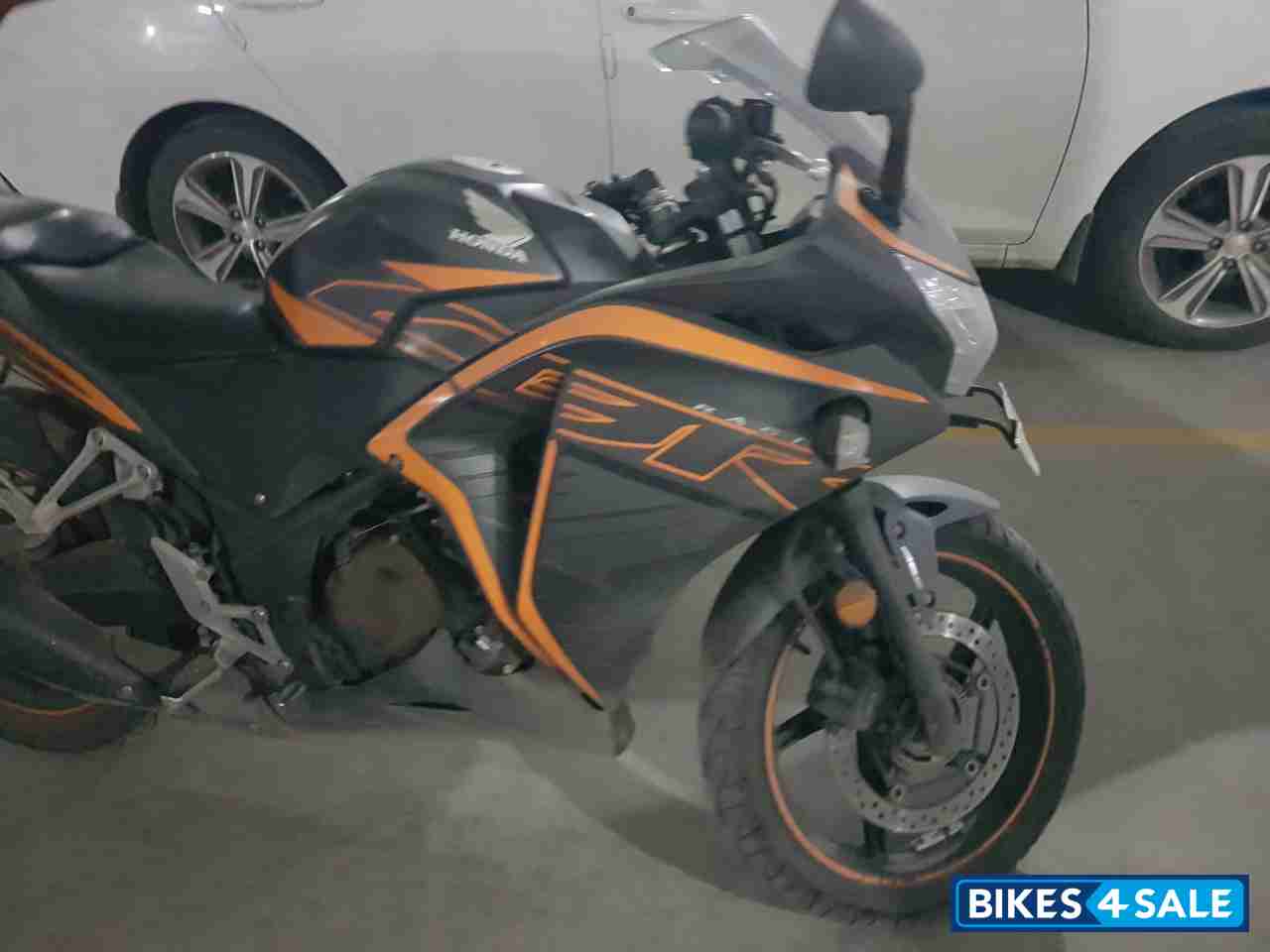 Black, Orange Honda CBR 250R ABS