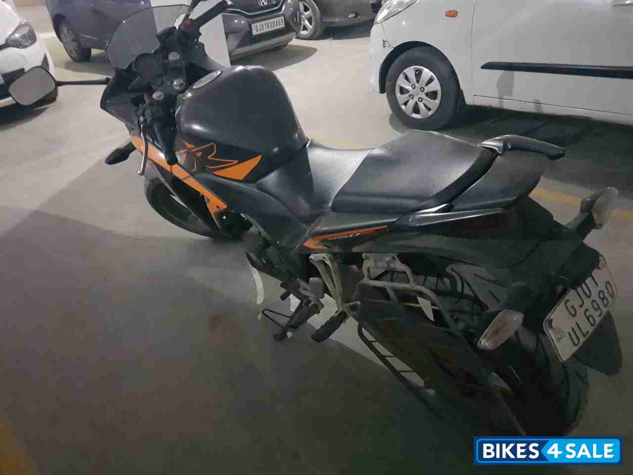 Black, Orange Honda CBR 250R ABS