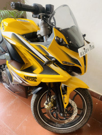Yellow Bajaj Pulsar RS 200