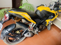 Yellow Bajaj Pulsar RS 200