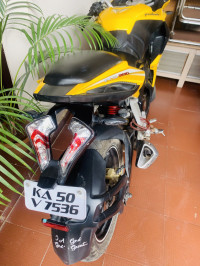 Yellow Bajaj Pulsar RS 200