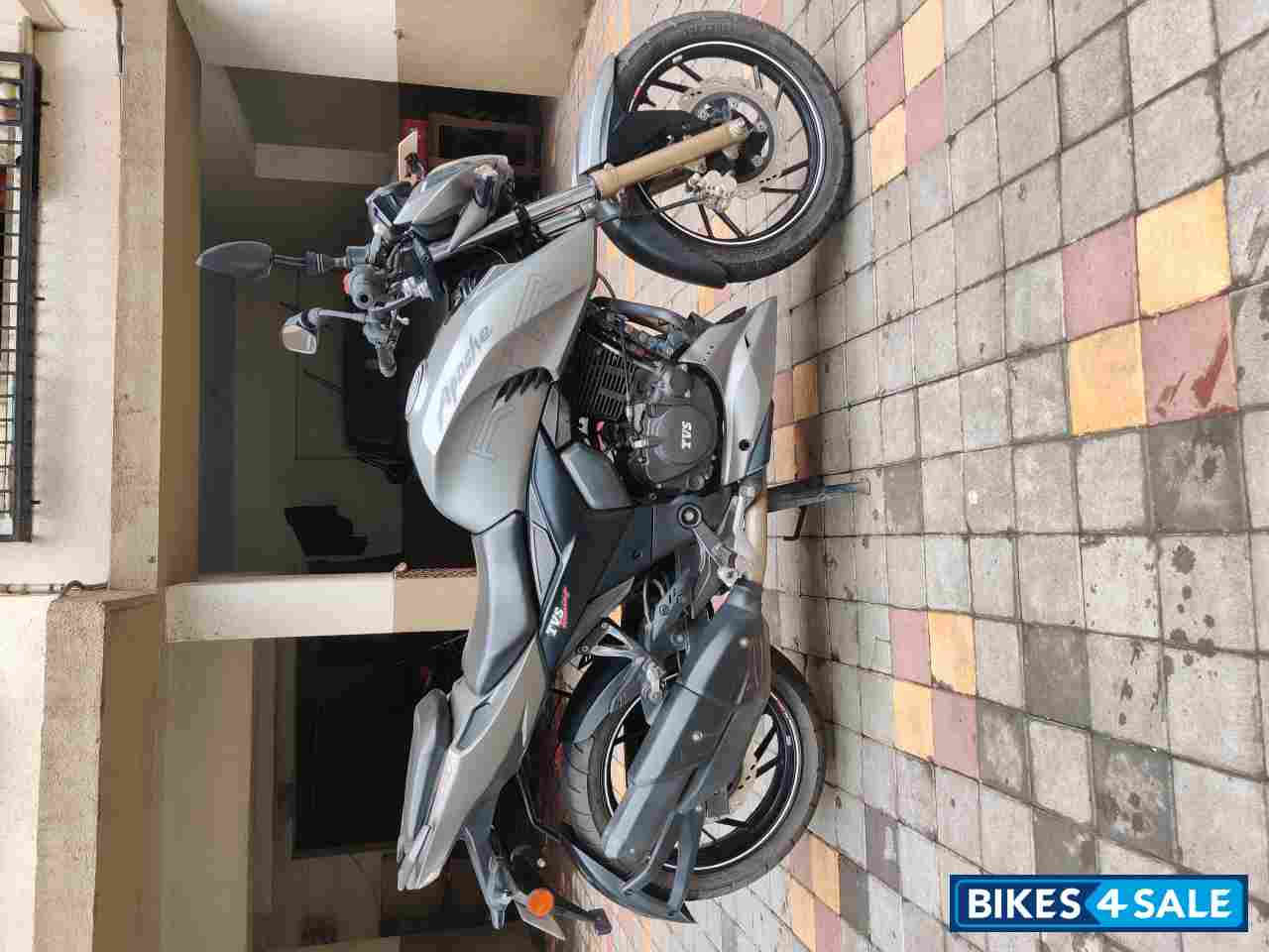 Matte Grey TVS Apache RTR 200 4V