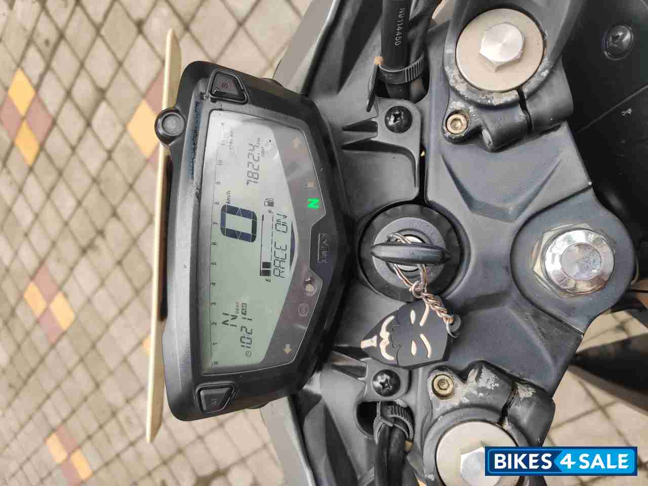 Matte Grey TVS Apache RTR 200 4V