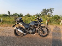 Black Royal Enfield Himalayan