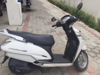 White And Black Honda Activa 125