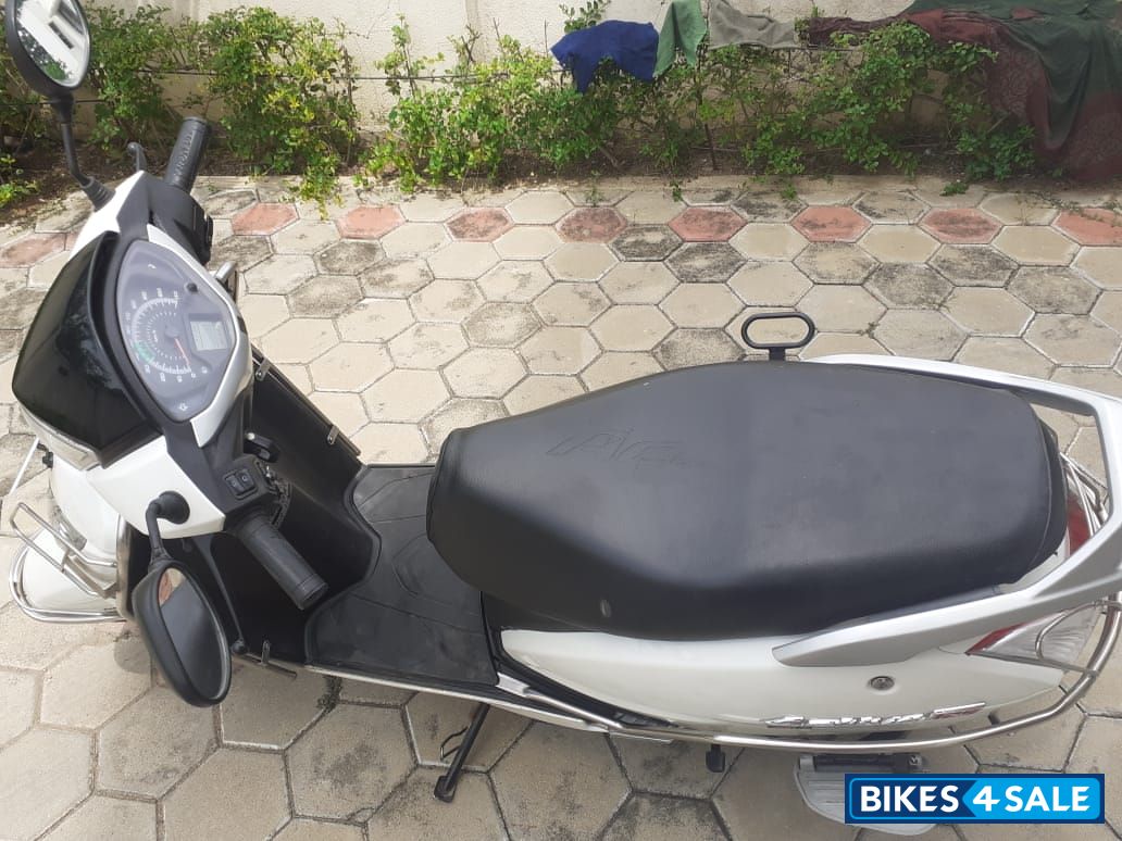 White And Black Honda Activa 125