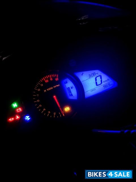 Red Bajaj Pulsar RS 200 ABS