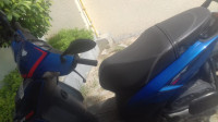 Blue Aprilia SR 125