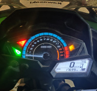 Green And Black Kawasaki Ninja 300R