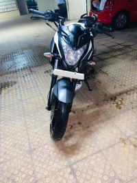 White Bajaj Pulsar 200 NS ABS