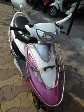 Pink TVS Scooty Pep Plus