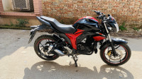 Black And Red Suzuki Gixxer 150