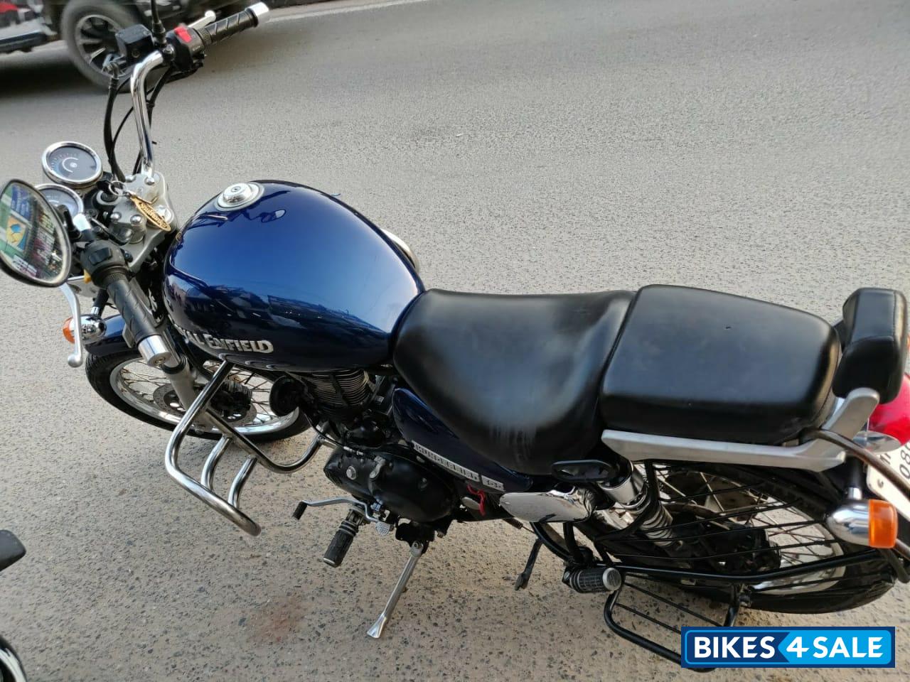 Marine Blue Royal Enfield Thunderbird 500