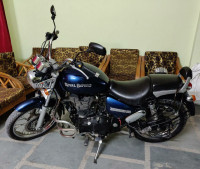Marine Blue Royal Enfield Thunderbird 500