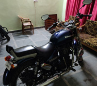 Marine Blue Royal Enfield Thunderbird 500