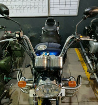 Marine Blue Royal Enfield Thunderbird 500