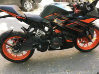 Black Orange KTM RC 200 2020