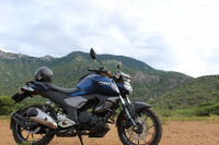 Matt Blue Yamaha FZ-S FI V3