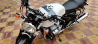 White Royal Enfield Continental GT 650 Twin