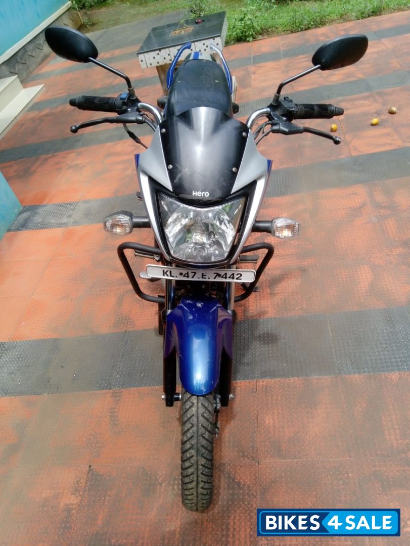 Vibrant Blue Hero Splendor iSmart