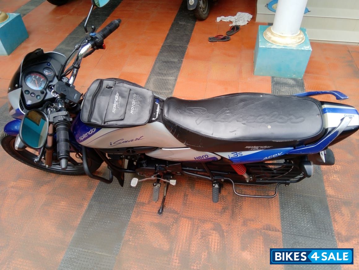 Vibrant Blue Hero Splendor iSmart