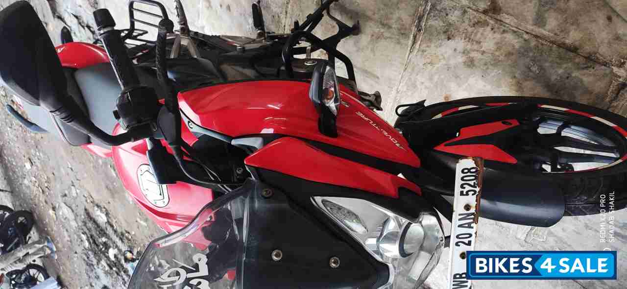 Red Bajaj Pulsar AS 150