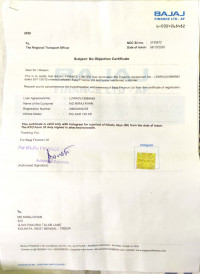 Red Bajaj Pulsar AS 150