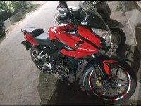 Red Bajaj Pulsar AS 150