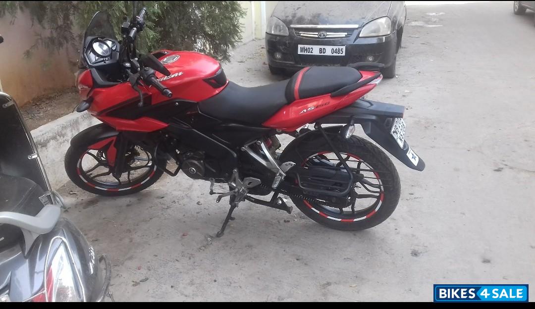 Red Bajaj Pulsar AS 150