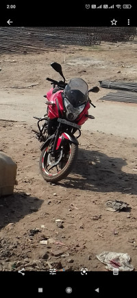 Red Bajaj Pulsar AS 150