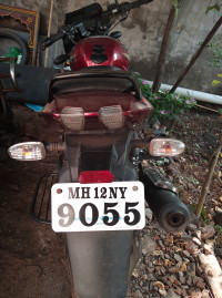 Red Bajaj Pulsar 150 DTSi