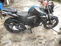 Black Blue Yamaha FZ-S