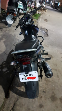 Black & Blue Bajaj Discover 100M